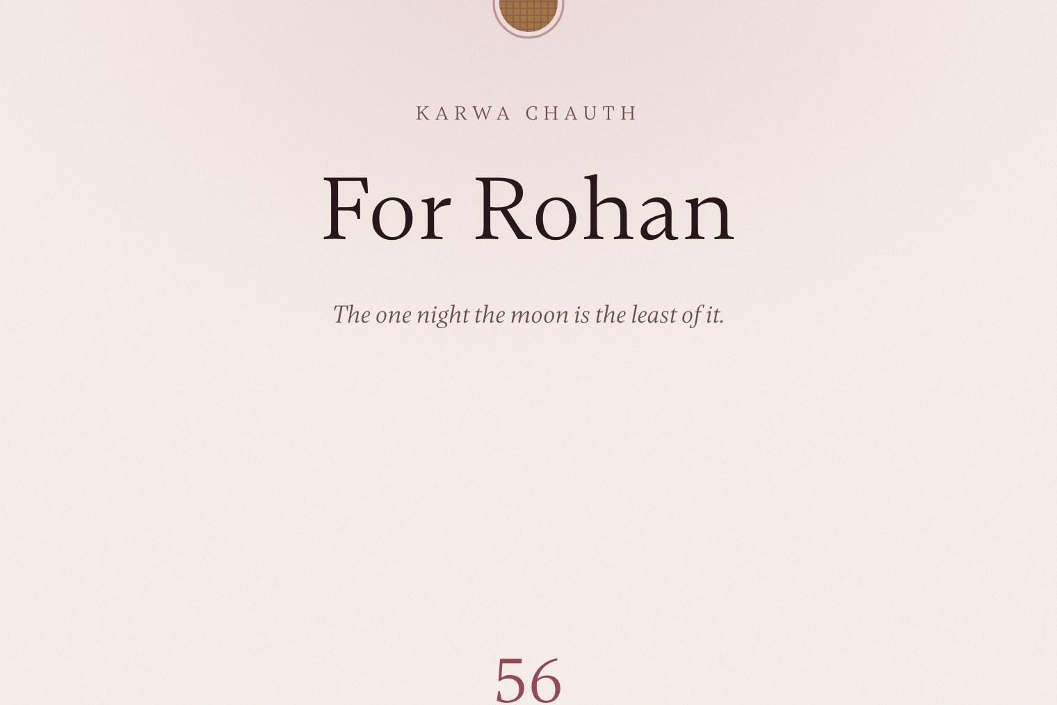Karwa Chauth template preview