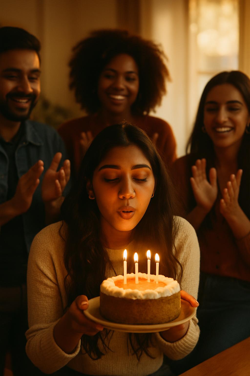 A birthday — a photograph from the example page